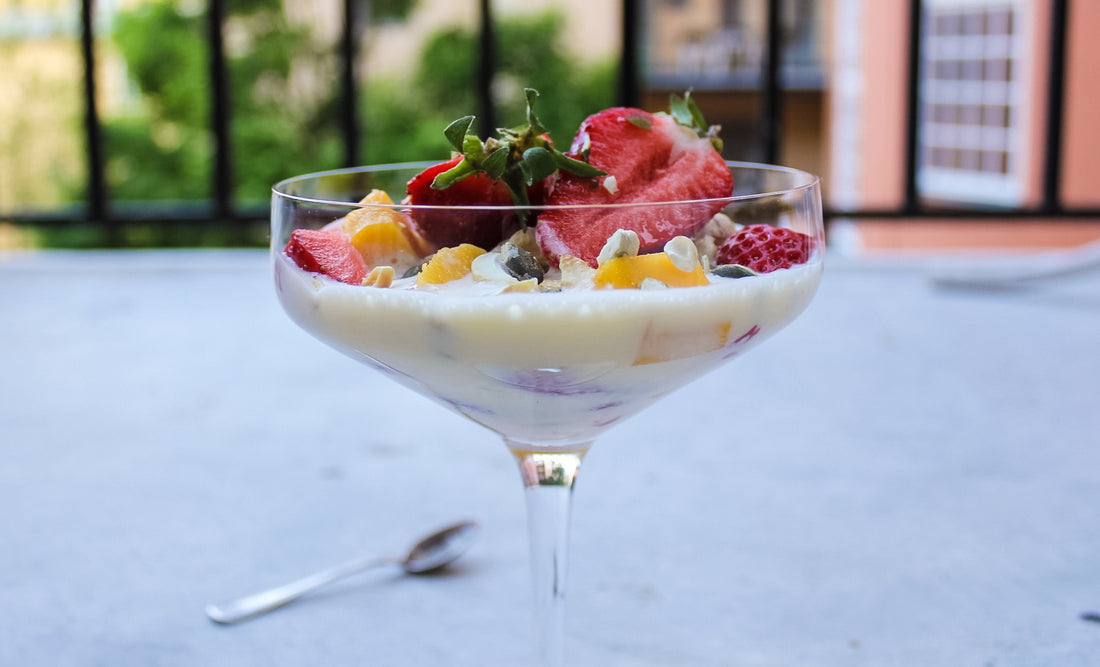 Cottage cheese with Smetana dessert